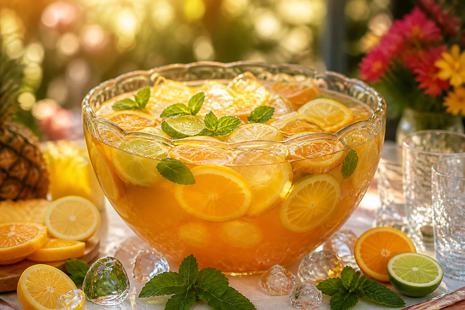Punch pour 50 personnes : quantités, recette et conseils
