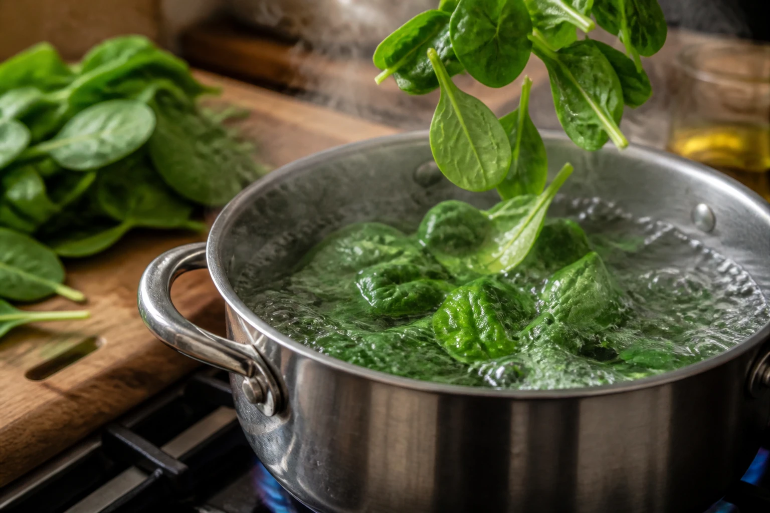 Temps de cuisson des épinards frais à l&rsquo;eau : le guide complet