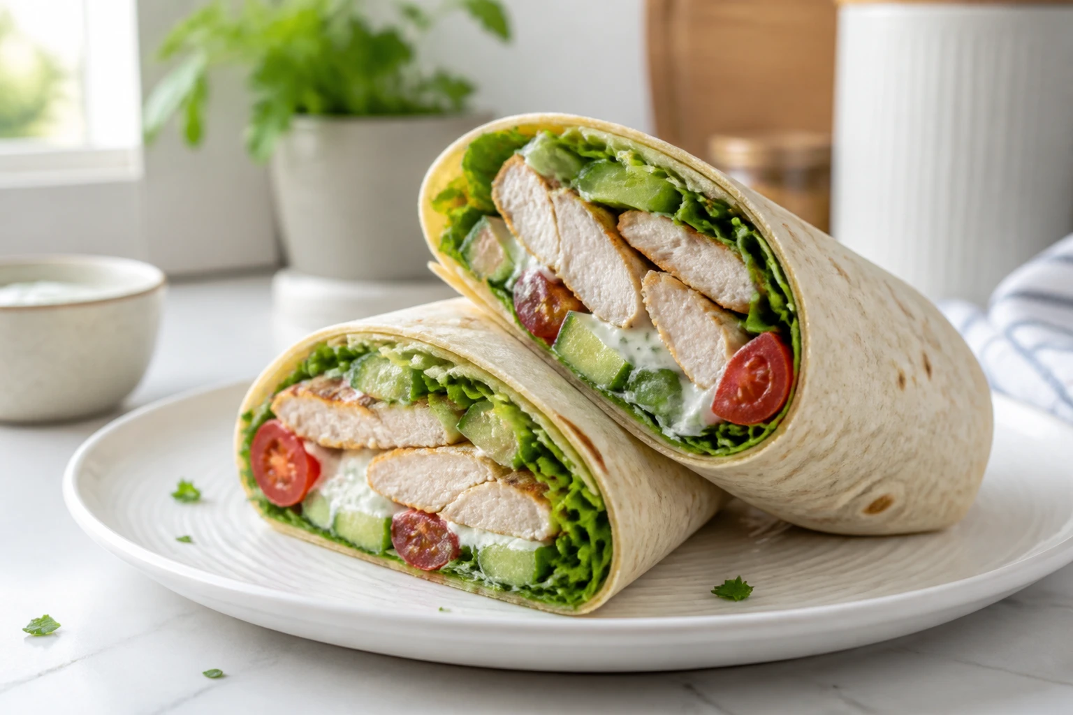 Wrap poulet healthy : la recette équilibrée du quotidien