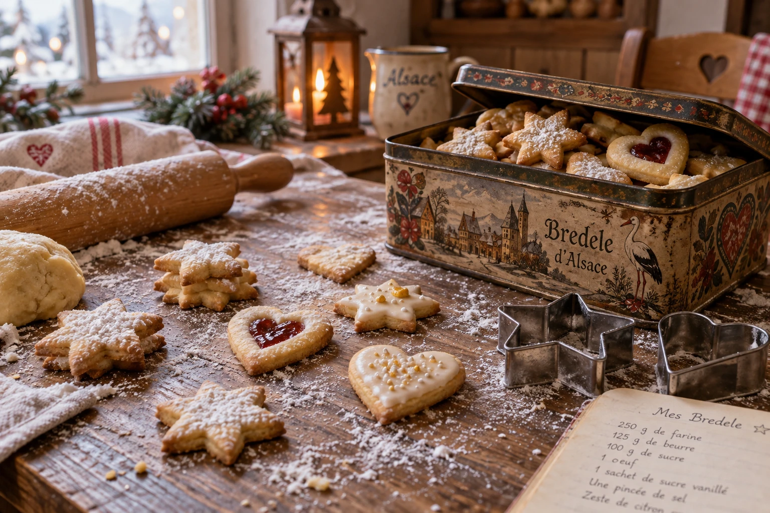Les bredele de ma grand-mère : la recette au beurre et à la cannelle