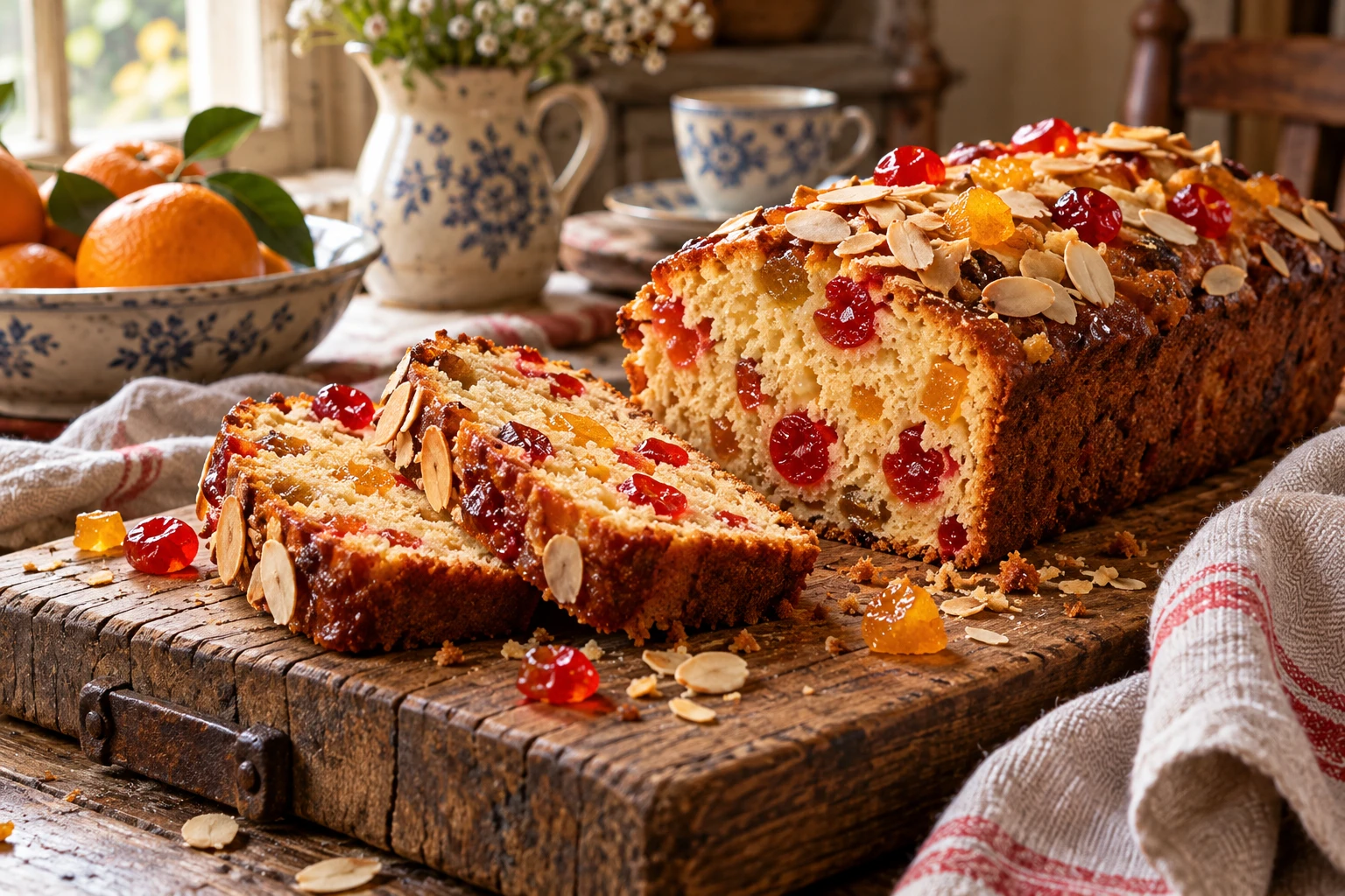 La recette du cake aux fruits confits de ma grand-mère